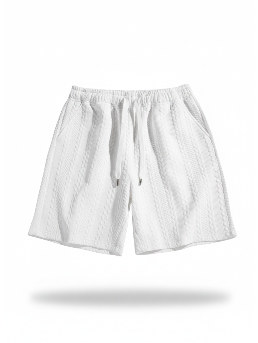 Shorts Jacquard Toscana | Textura Premium Esportiva