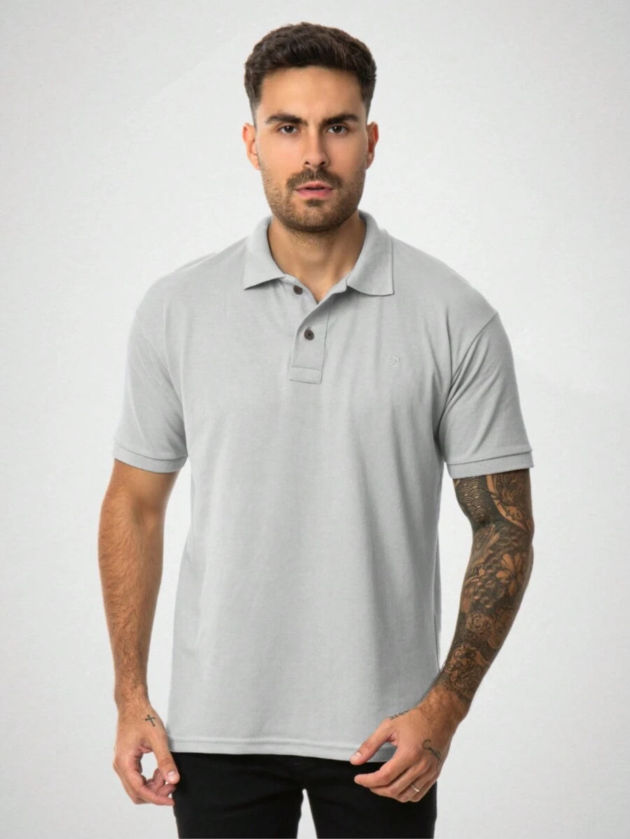 Kit 2 Camisas Polo Masculina Piquet Slim Premium | Ferrara Milano