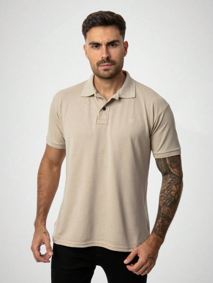 Kit 2 Camisas Polo Masculina Piquet Slim Premium | Ferrara Milano