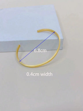 Kit 3 Pulseiras Milano Ajustável | Aço Inox Banho Ouro 18K