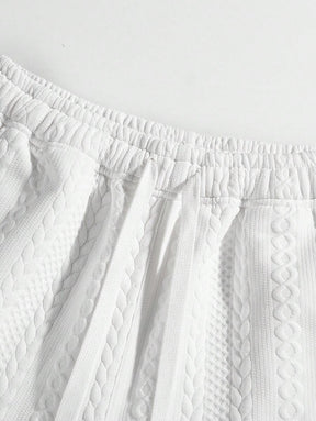 Shorts Jacquard Toscana | Textura Premium Esportiva