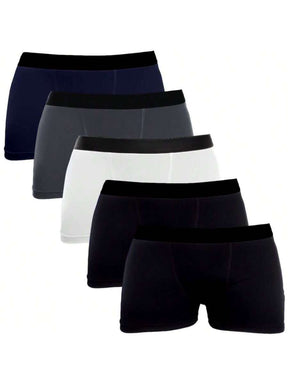 Kit 5 Cuecas Boxer Firenze | Algodão Premium Confortável