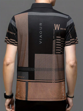 Polo Veneza Silk Ice Xadrez | Manga Curta Premium