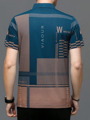 Polo Veneza Silk Ice Xadrez | Manga Curta Premium