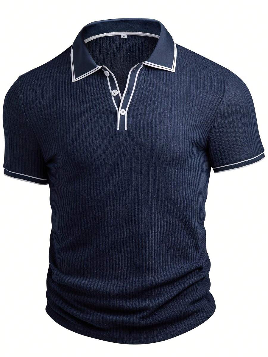 Polo Casual Masculina Estilo Europeu Gola Polo | Ferrara Milano