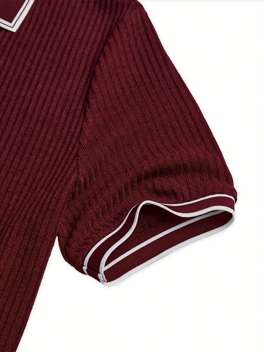 Polo Casual Masculina Estilo Europeu Gola Polo | Ferrara Milano