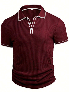 Polo Casual Masculina Estilo Europeu Gola Polo | Ferrara Milano
