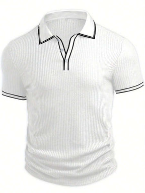 Polo Casual Masculina Estilo Europeu Gola Polo | Ferrara Milano