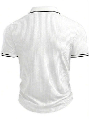 Polo Casual Masculina Estilo Europeu Gola Polo | Ferrara Milano
