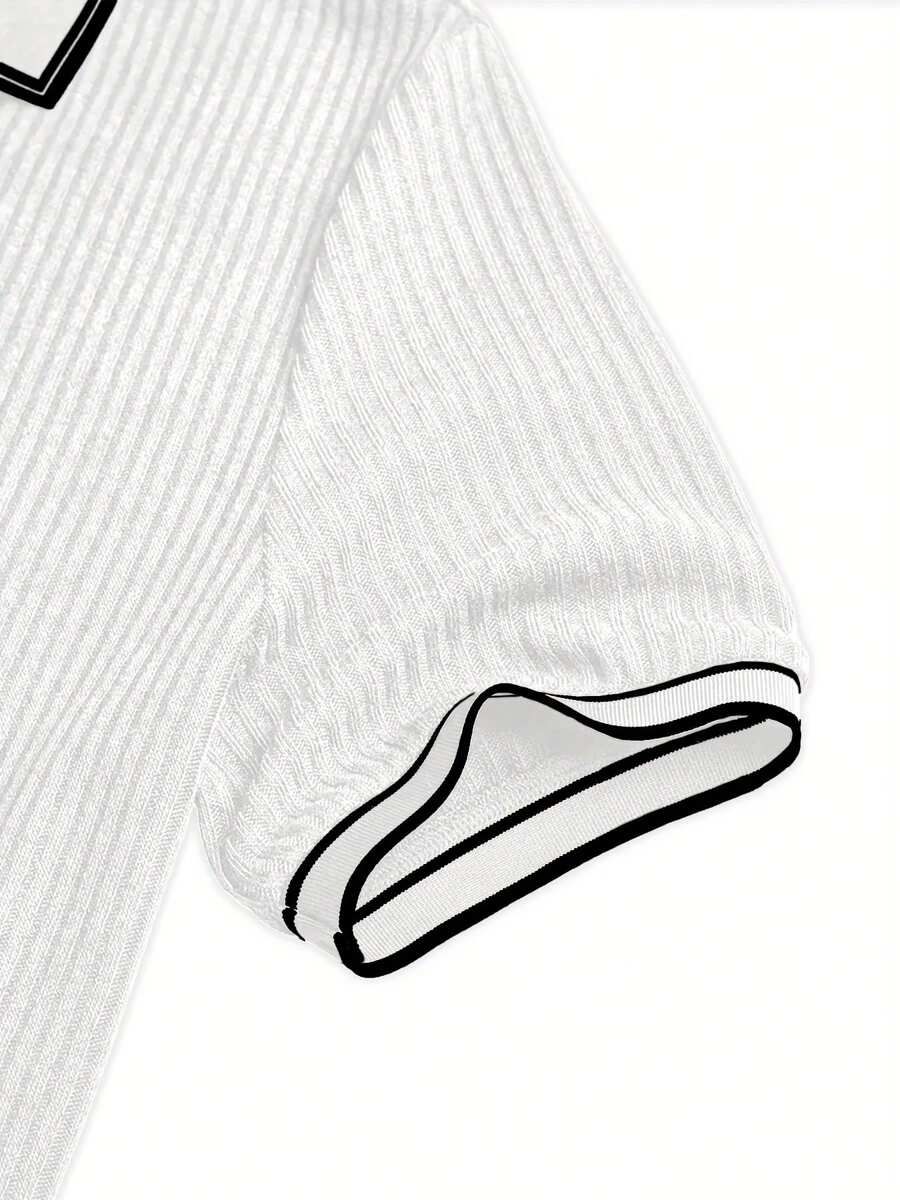 Polo Casual Masculina Estilo Europeu Gola Polo | Ferrara Milano