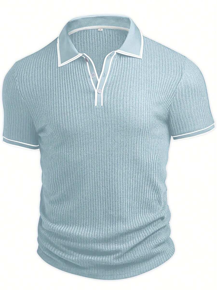 Polo Casual Masculina Estilo Europeu Gola Polo | Ferrara Milano