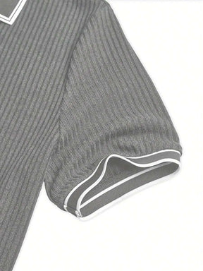 Polo Casual Masculina Estilo Europeu Gola Polo | Ferrara Milano