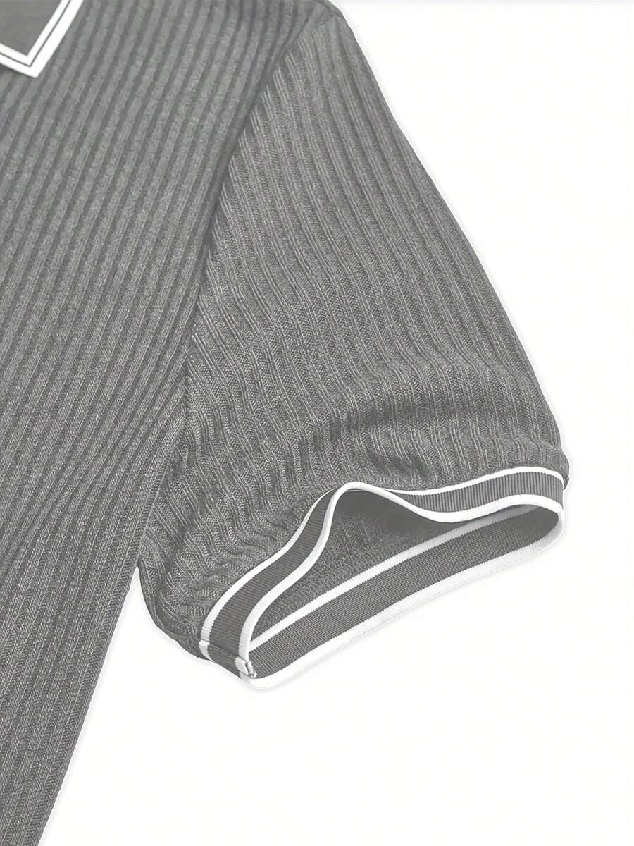 Polo Casual Masculina Estilo Europeu Gola Polo | Ferrara Milano