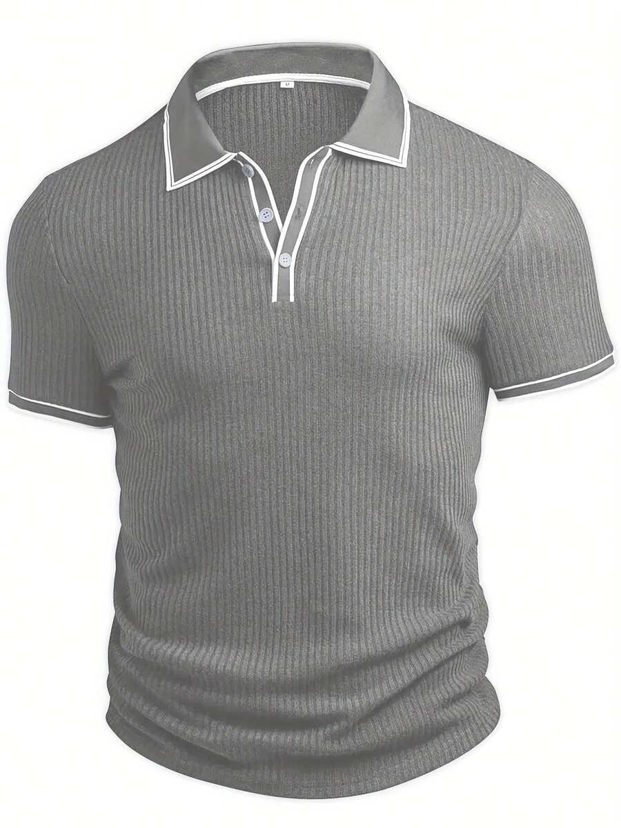 Polo Casual Masculina Estilo Europeu Gola Polo | Ferrara Milano