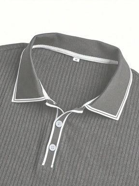 Polo Casual Masculina Estilo Europeu Gola Polo | Ferrara Milano