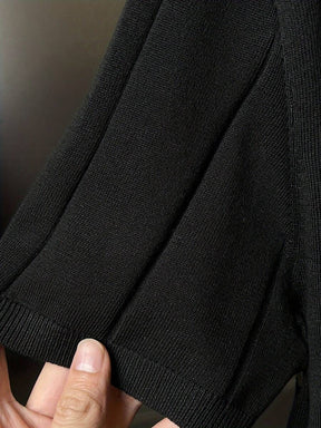 Suéter Ribbed Summer – Textura Canelada e Corte de Alfaiataria