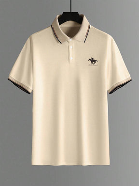 Polo Ribbed Clássica Italiana | Gola Canelada Premium