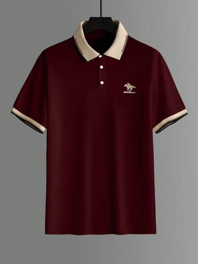 Polo Ribbed Clássica Italiana | Gola Canelada Premium