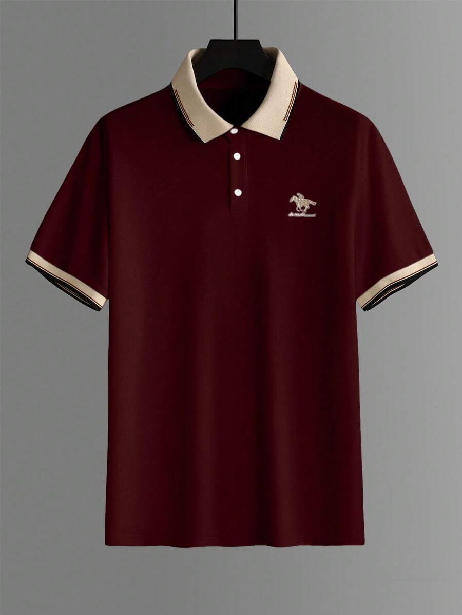 Polo Ribbed Clássica Italiana | Gola Canelada Premium