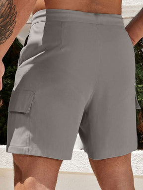 Shorts Cargo Esploratore | Bolso Utilitário e Cordão