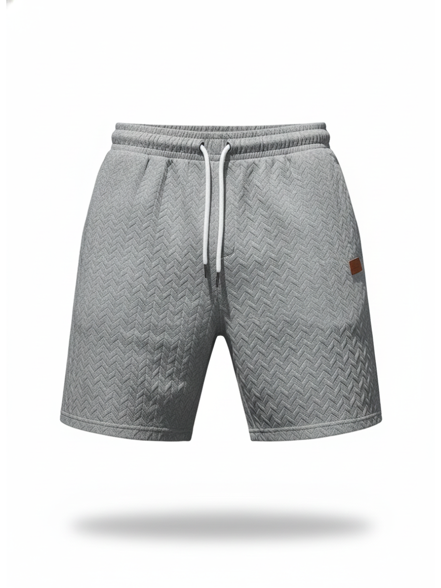 Shorts Jacquard Positano Favo de Mel | Couro e Canelado