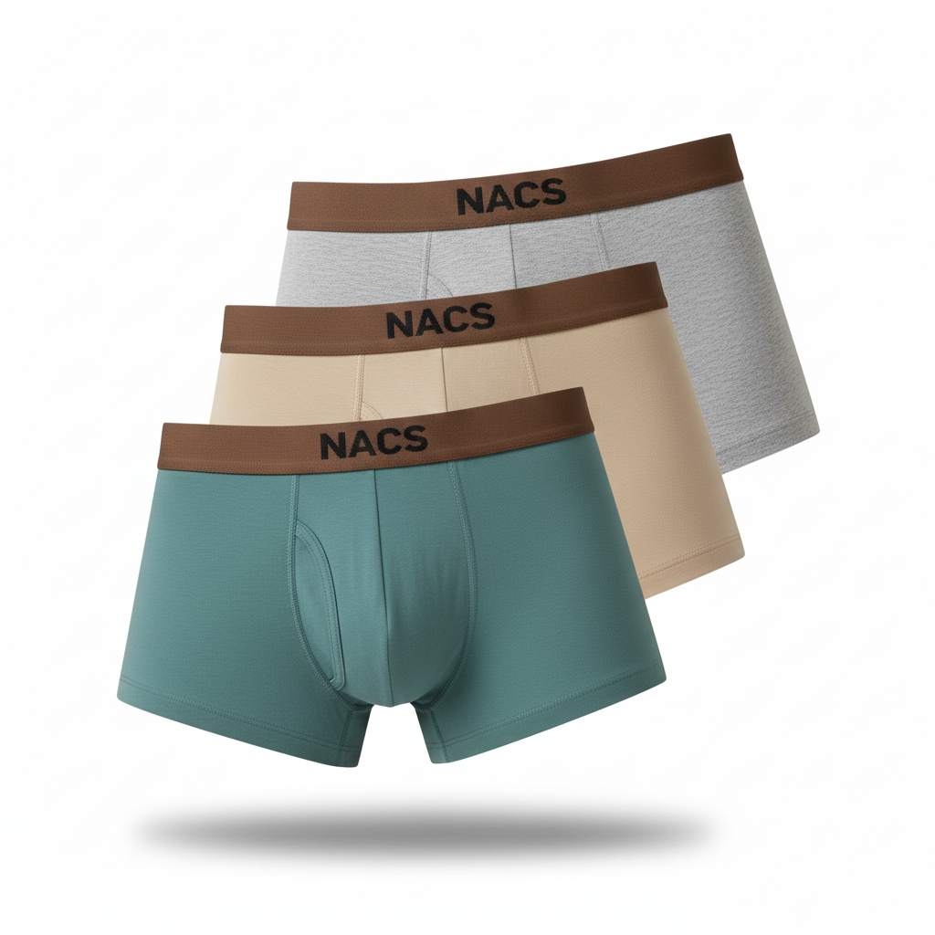 Kit 3 Cuecas Boxer Milano Essenziale | Conforto Premium