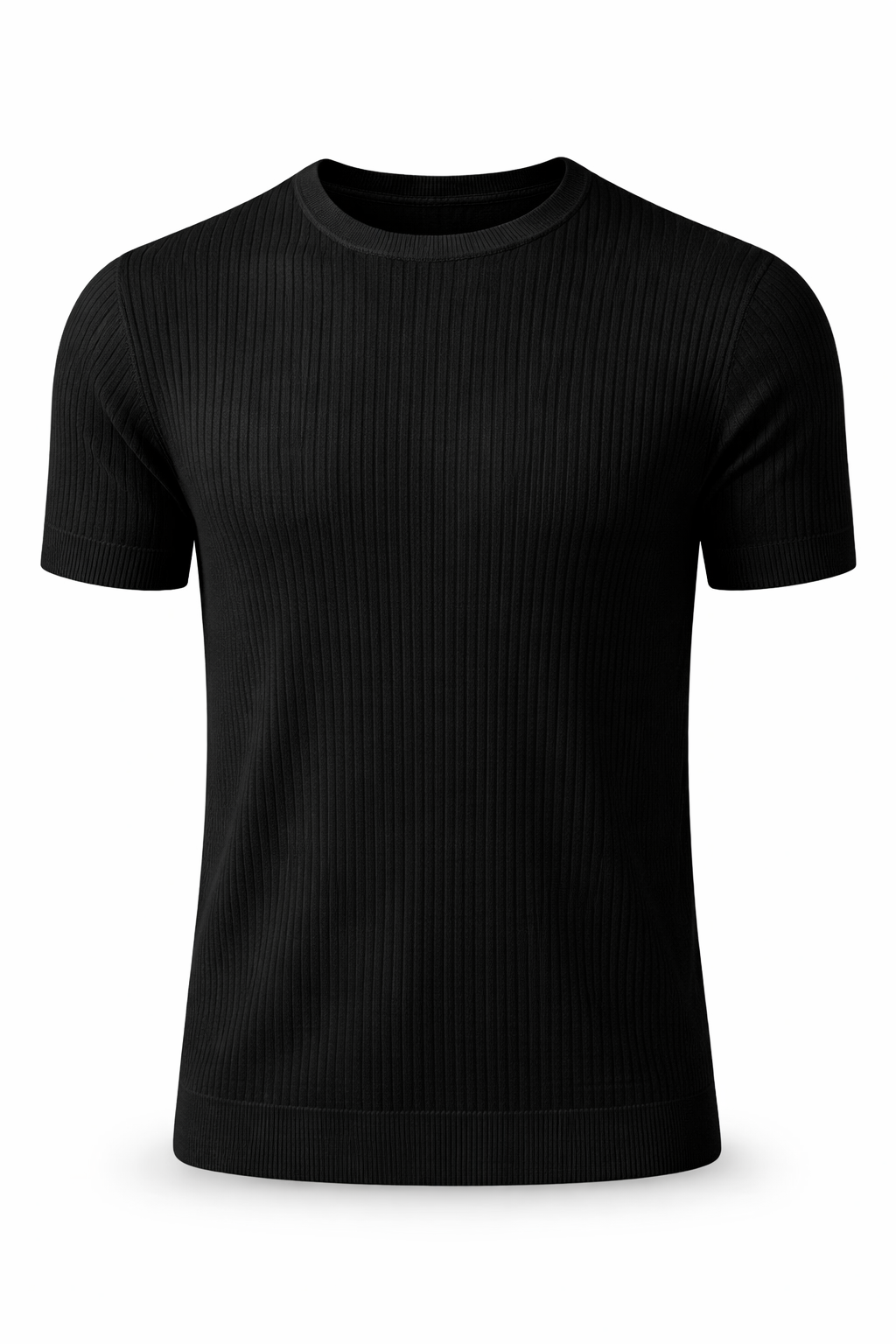 Suéter Ribbed Summer – Textura Canelada e Corte de Alfaiataria