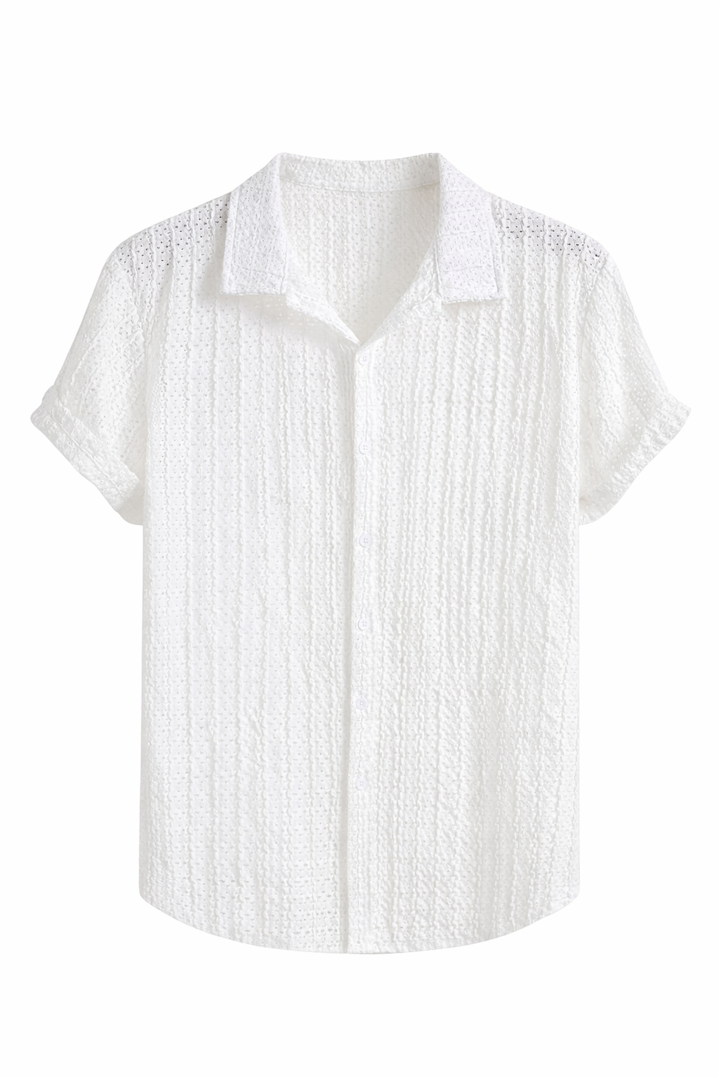 Camisa Verão Milano Texturizada | Qualidade Sartoriale